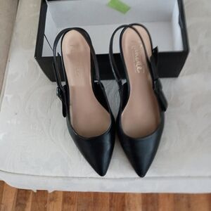 Macy's 🍸Classic black slingback